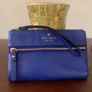 Kate Spade Pebbled Leather Wristlet